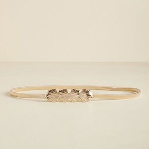 ModCloth Instant Glisten Belt in Gold XL